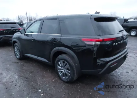 2025 Nissan Pathfinder S 4Wd z USA, uszkodzony, nr VIN 5N1DR3AC8SC312341